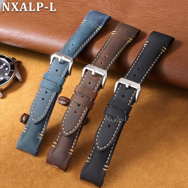 Gelang Kulit Sapi Lapis Lilin  - Curved Spring Bar ulasan dan harga