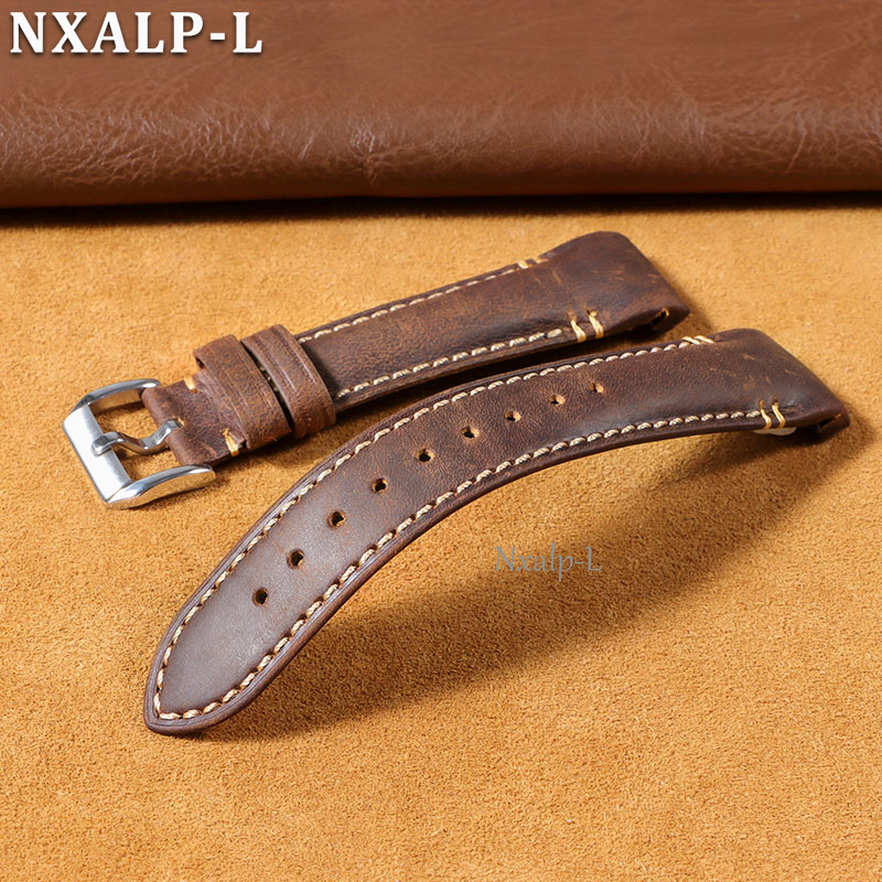 Gelang Kulit Sapi Lapis Lilin  - Curved Spring Bar ulasan dan harga