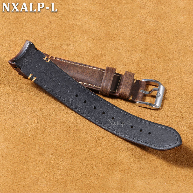 Gelang Kulit Sapi Lapis Lilin  - Curved Spring Bar ulasan dan harga