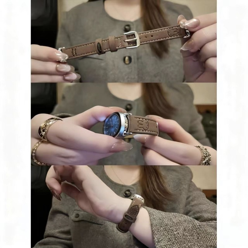 Tali Jam Tangan Tipis Berbahan - Suede Strap Watch ulasan dan harga