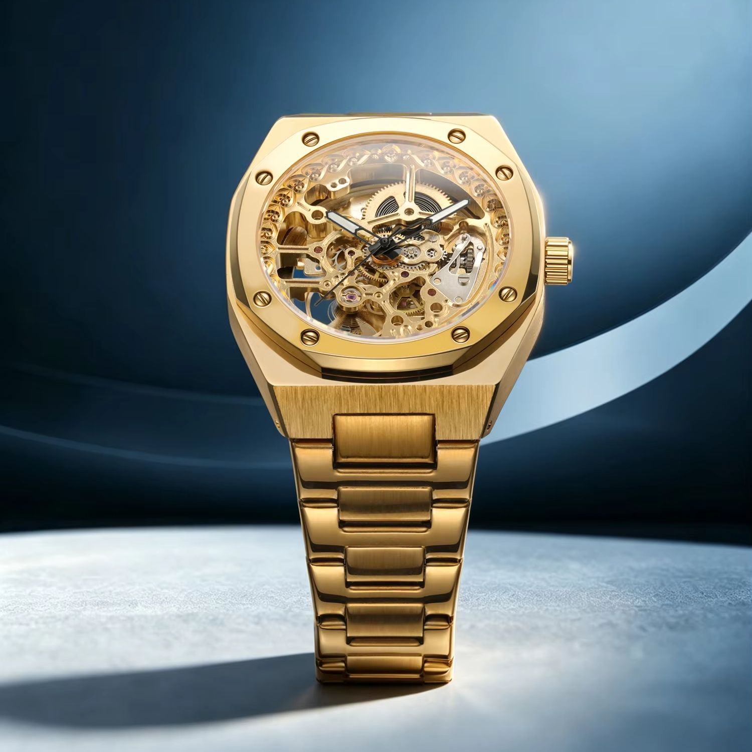 Forsining Jam Tangan Mekanis K - Patek Philippe Watch Nautilus ulasan dan harga