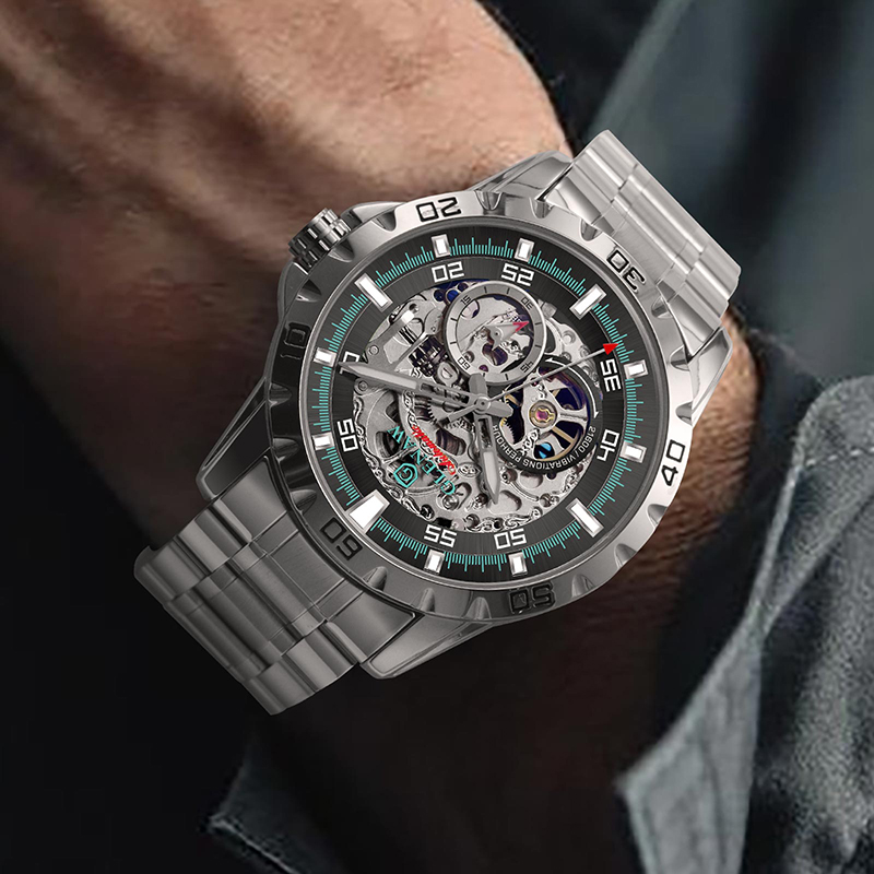 GLENAW Jam Tangan Mekanis Kera - Omega Watch Constellation ulasan dan harga