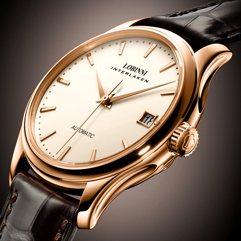 Jam Tangan Mekanis Pria LOBINN - Omega Watch Constellation ulasan dan harga