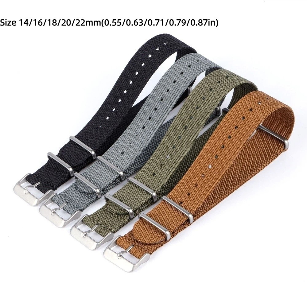 Tali Jam Tangan NATO 14/16/18/ - Nato Strap Nylon ulasan dan harga
