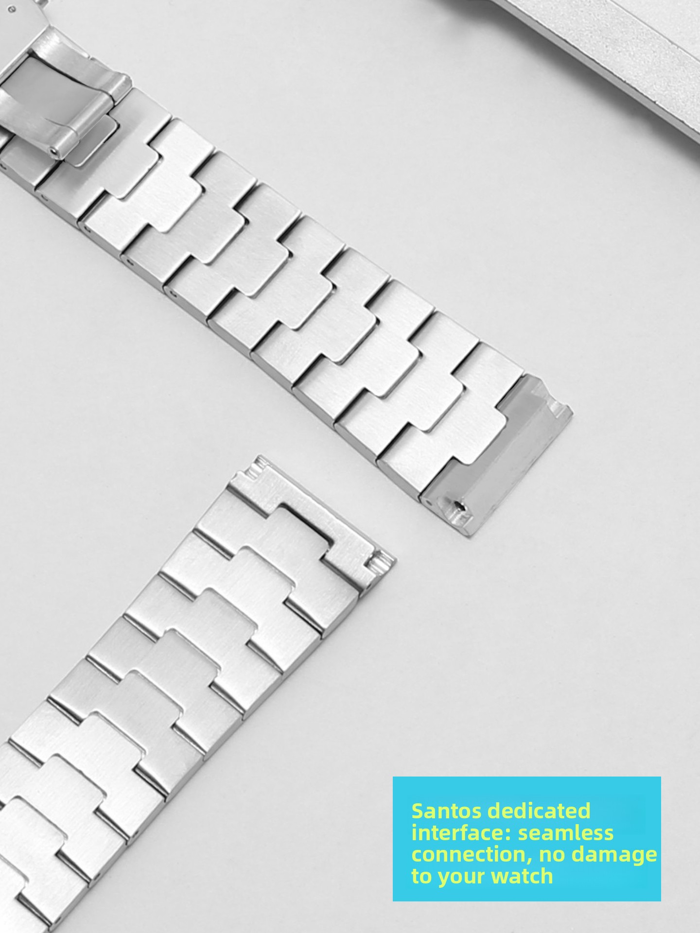 Cocok untuk Jam Tangan Baja Ta - Cartier Watch Santos ulasan dan harga