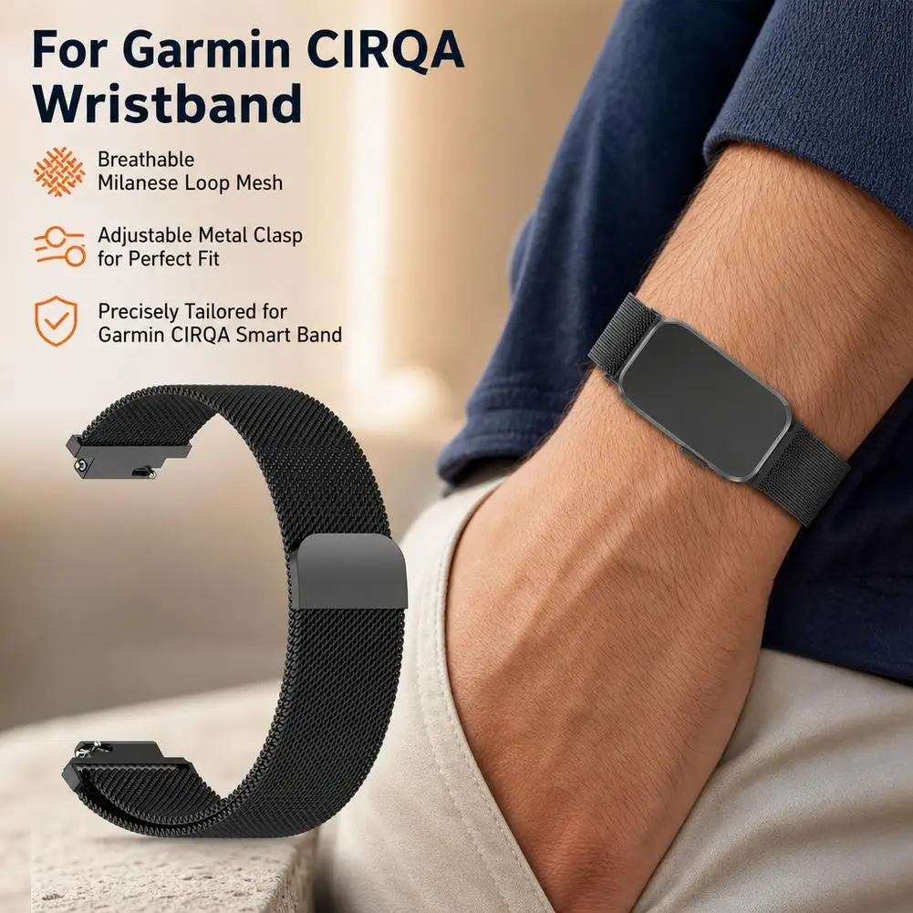 Tali Logam untuk Garmin CIRQA, - Milanese Loop Magnetic ulasan dan harga
