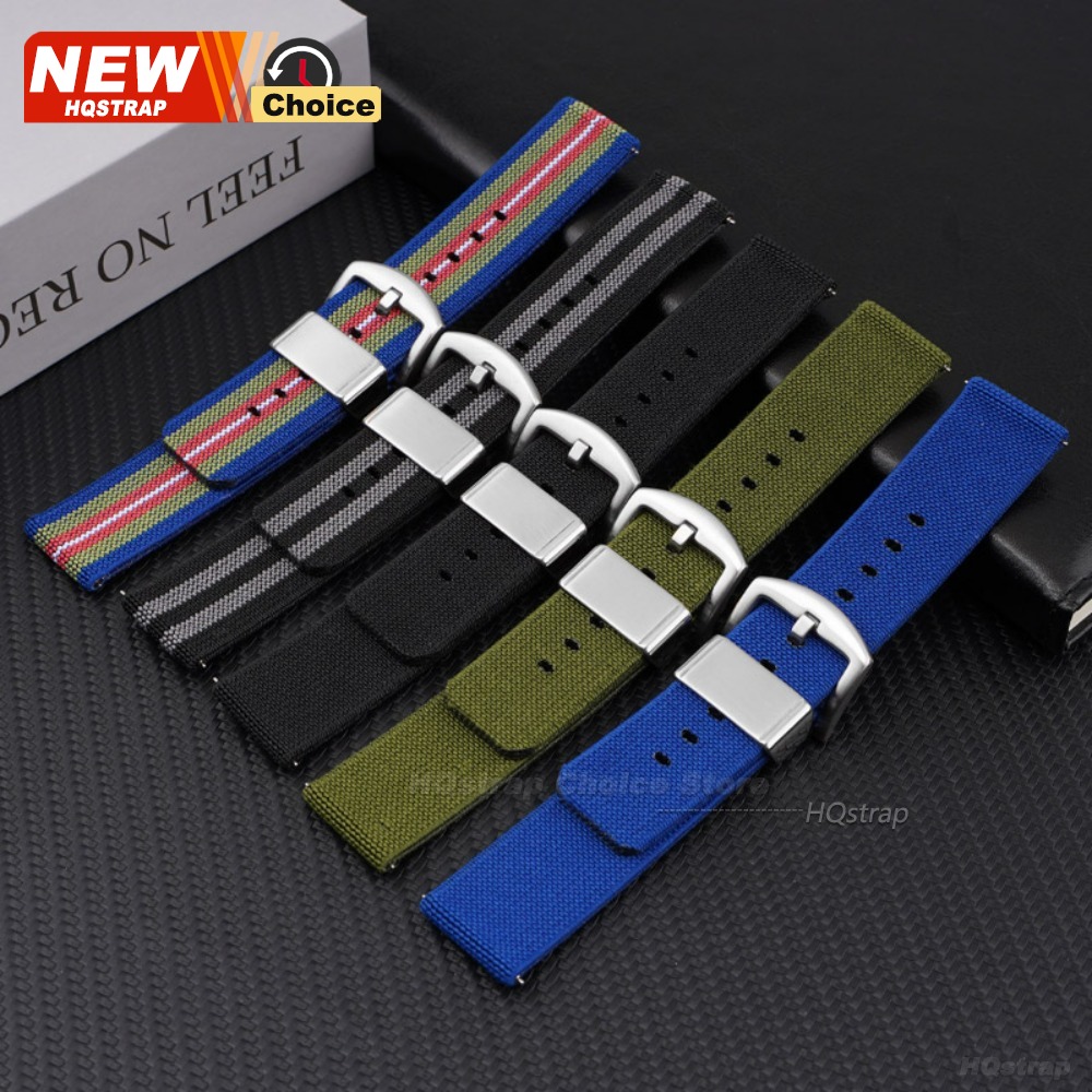 Tali Kanvas Nilon Elastis Cinc - Nato Strap Nylon ulasan dan harga